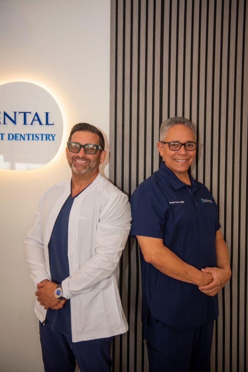 Dr. Vento and Paulo Cruz at Vento Dental