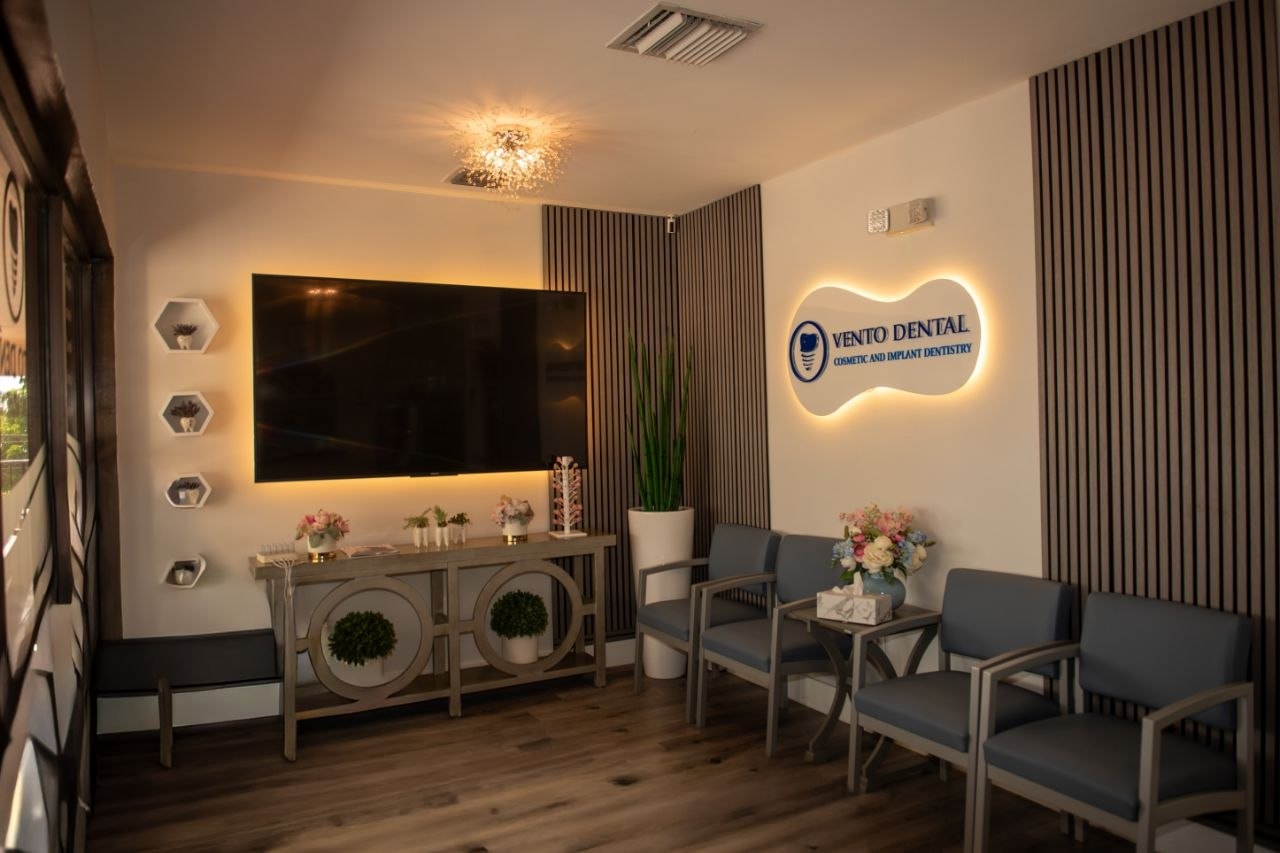 Vento Dental beautiful waiting room